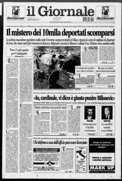 Il giornale : quotidiano del mattino